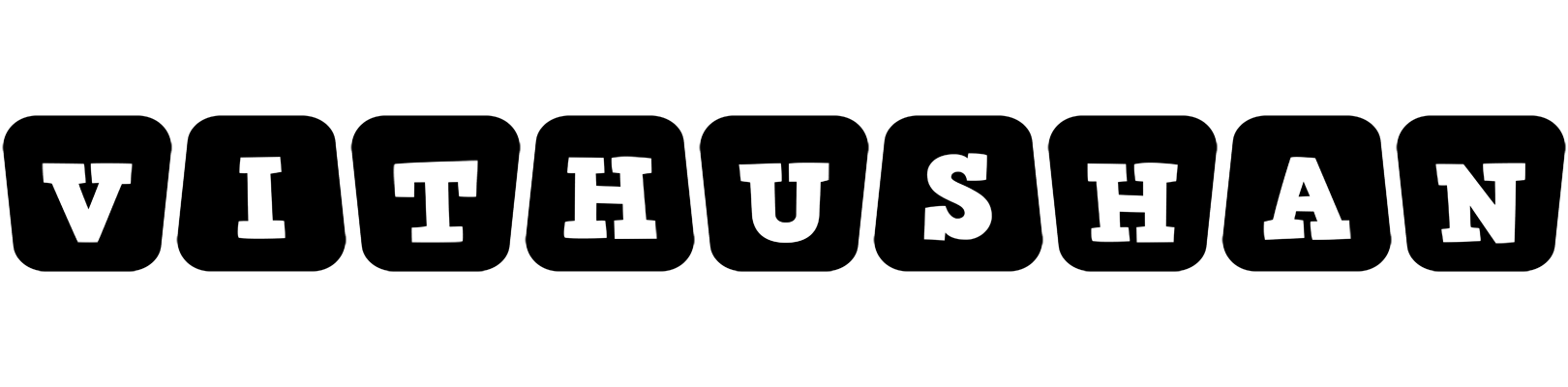 Vithushan racing logo