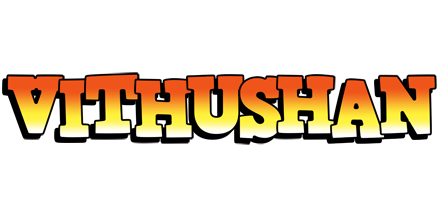 Vithushan sunset logo