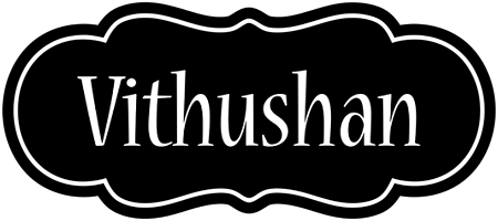 Vithushan welcome logo