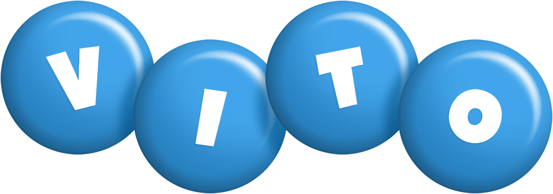 Vito candy-blue logo