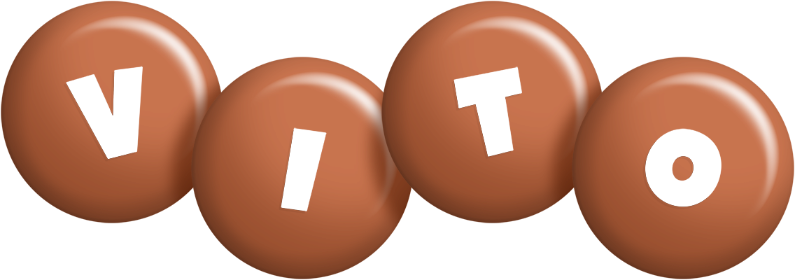 Vito candy-brown logo