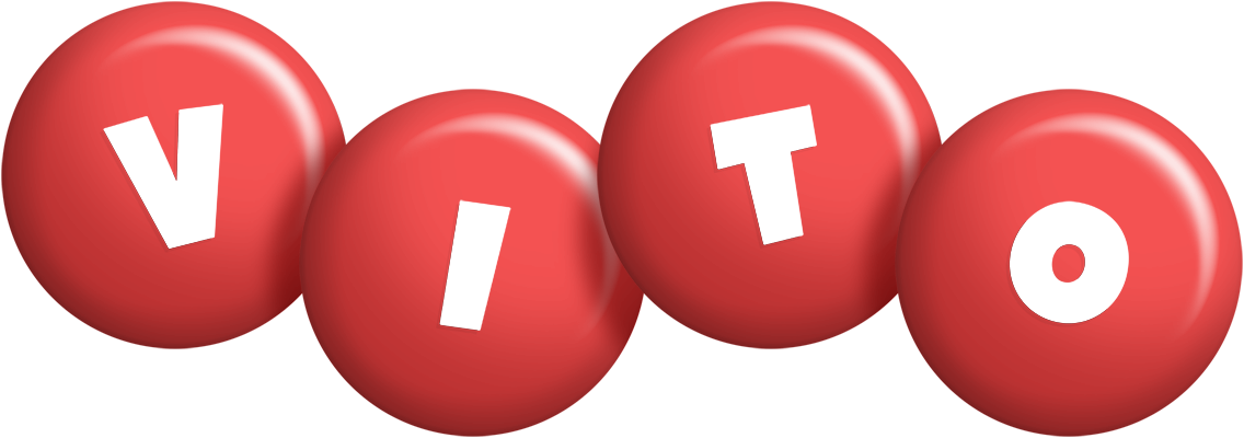 Vito candy-red logo
