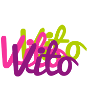 Vito flowers logo