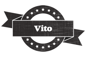 Vito grunge logo