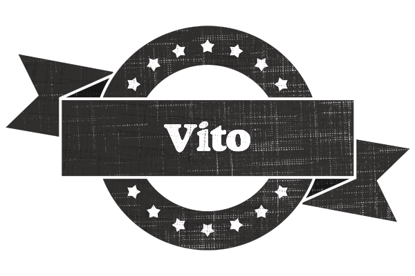 Vito grunge logo