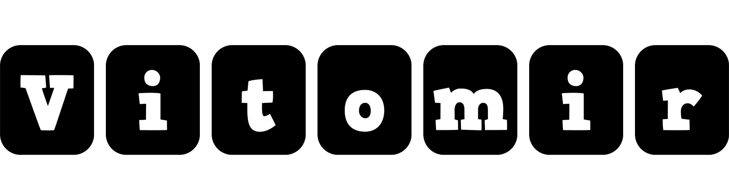 Vitomir box logo
