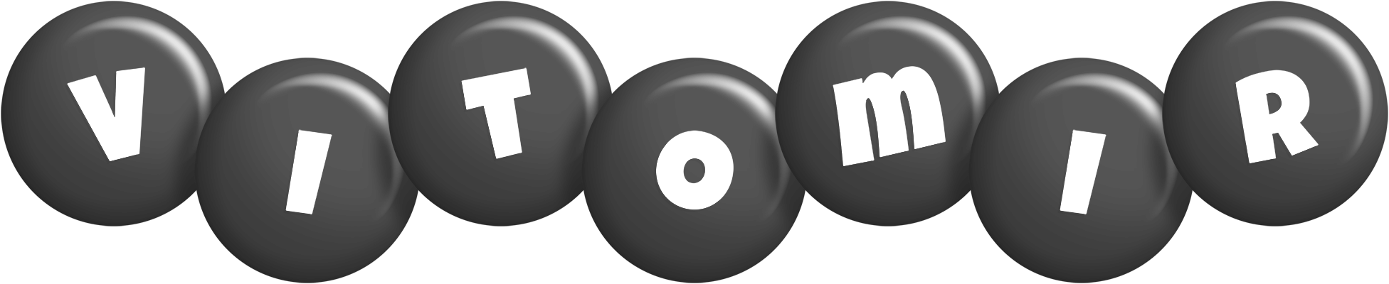 Vitomir candy-black logo