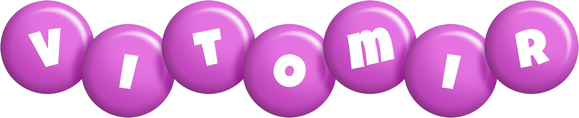 Vitomir candy-purple logo
