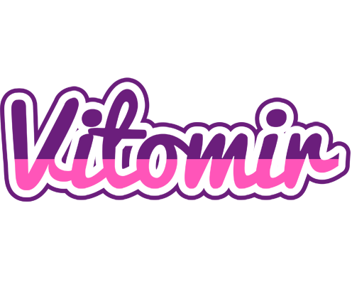 Vitomir cheerful logo