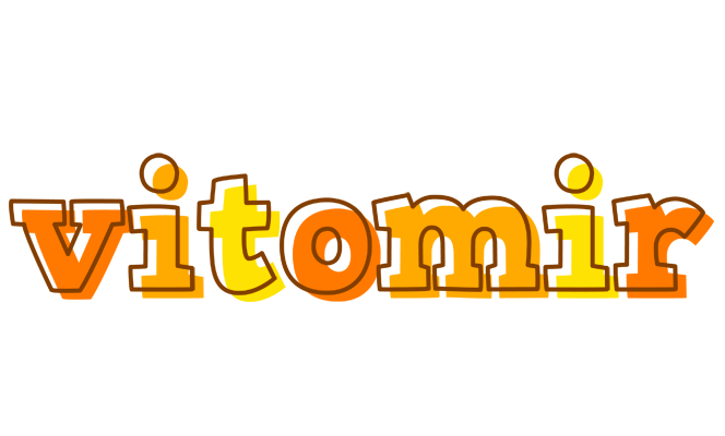 Vitomir desert logo