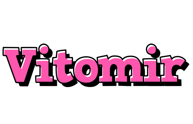 Vitomir girlish logo