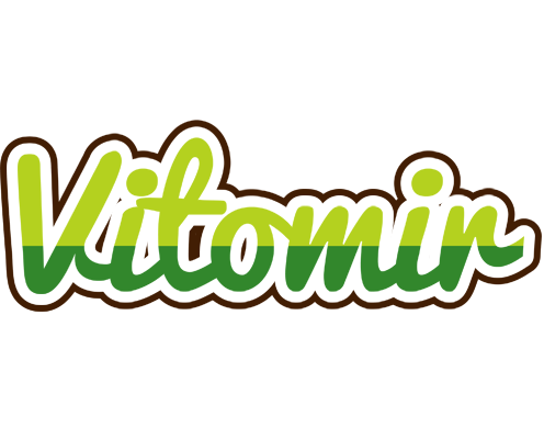 Vitomir golfing logo