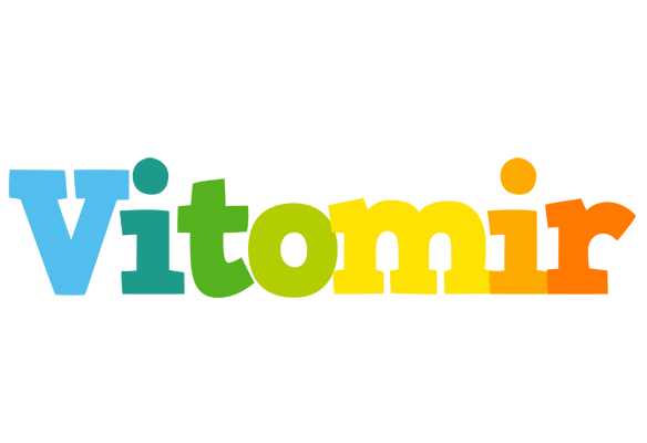Vitomir rainbows logo