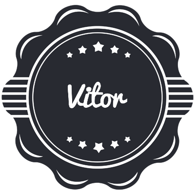 Vitor badge logo