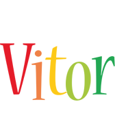Vitor birthday logo