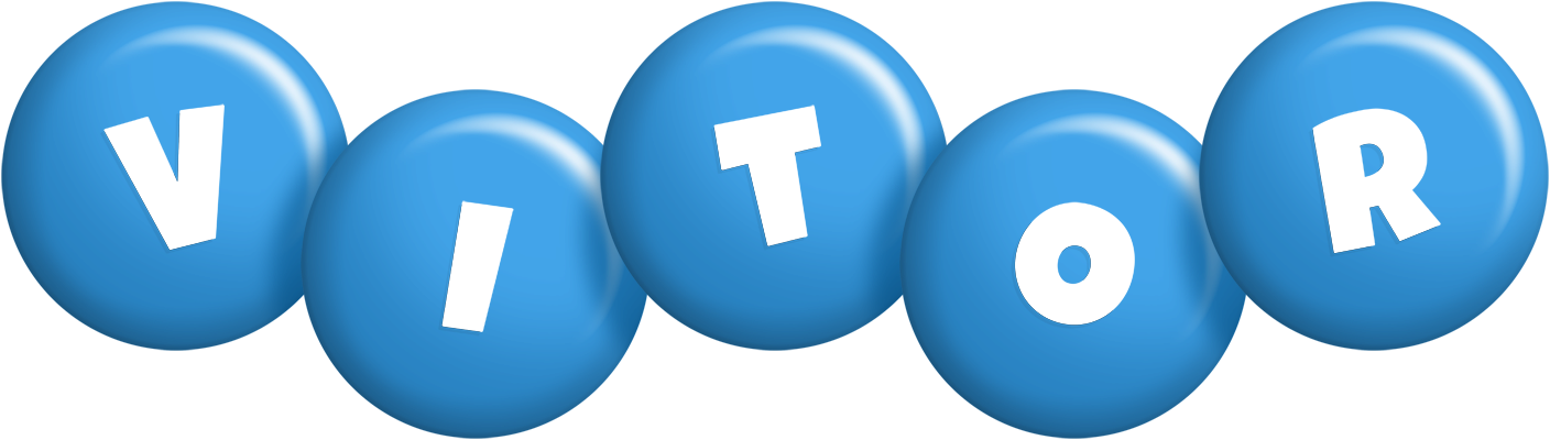 Vitor candy-blue logo