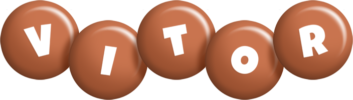 Vitor candy-brown logo