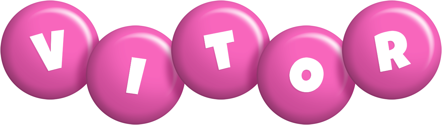 Vitor candy-pink logo