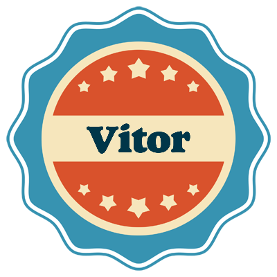Vitor labels logo