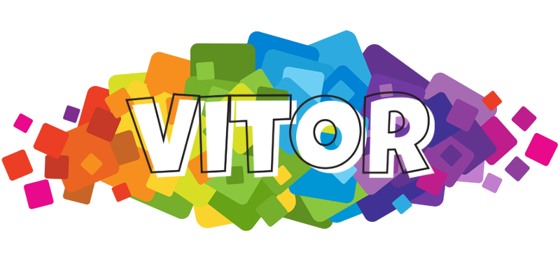 Vitor pixels logo