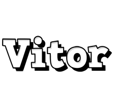 Vitor snowing logo