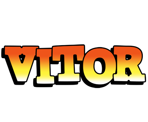 Vitor sunset logo