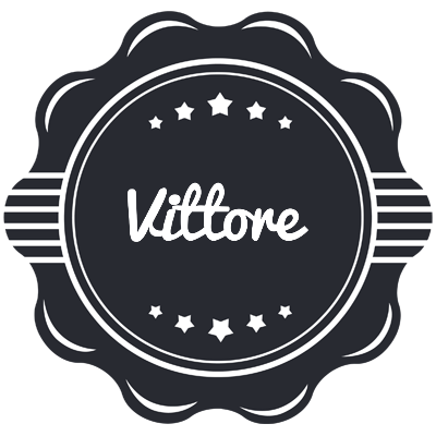 Vittore badge logo