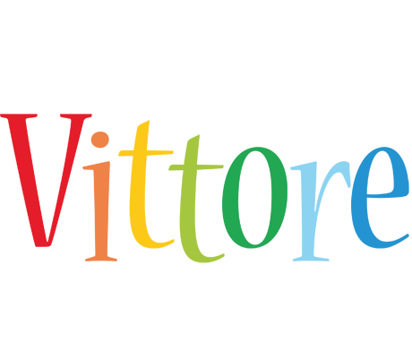 Vittore birthday logo