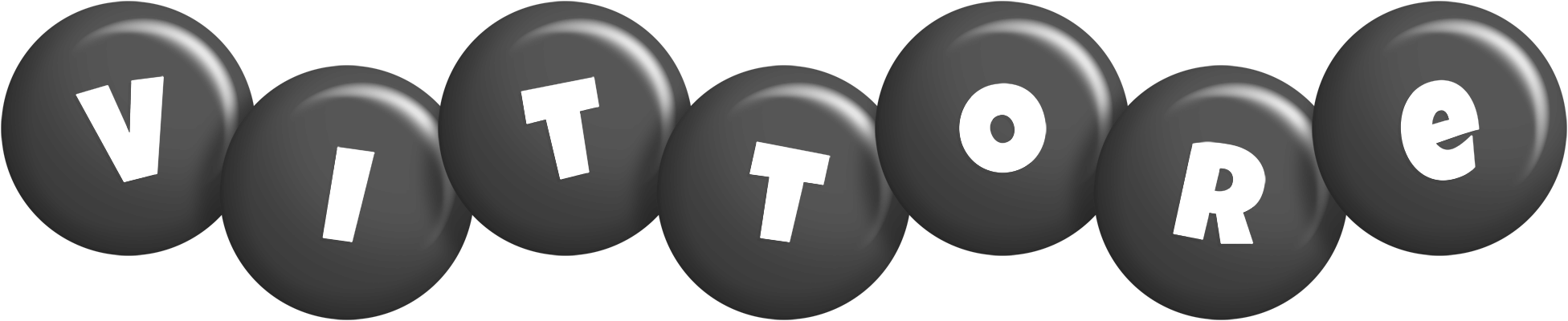 Vittore candy-black logo