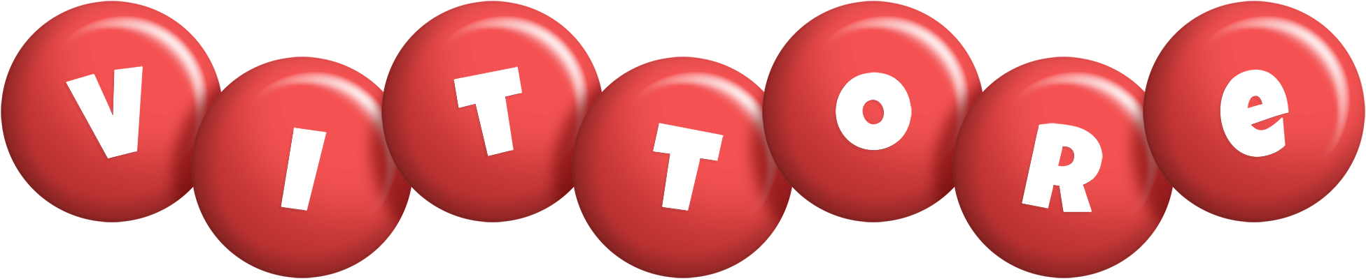 Vittore candy-red logo