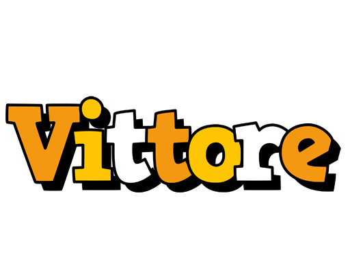 Vittore cartoon logo