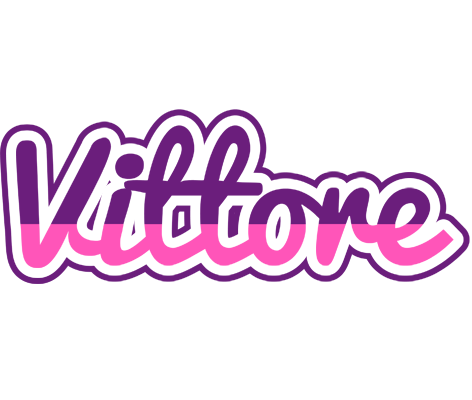 Vittore cheerful logo