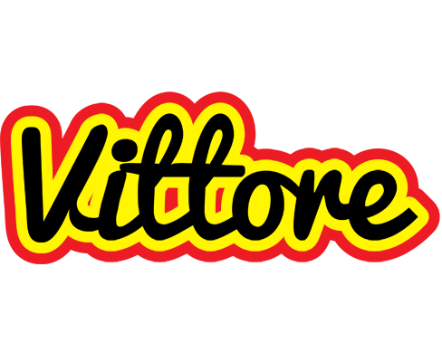 Vittore flaming logo