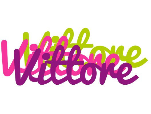 Vittore flowers logo