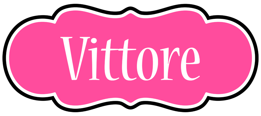 Vittore invitation logo