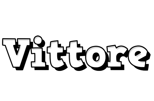 Vittore snowing logo