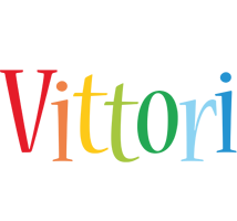 Vittori birthday logo