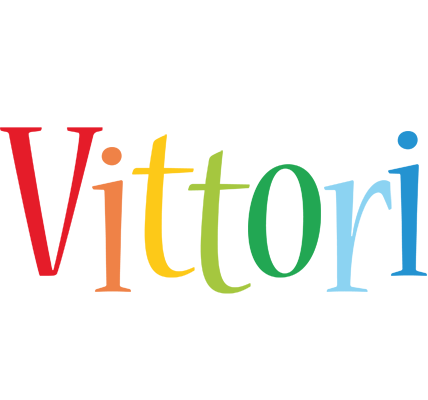 Vittori birthday logo