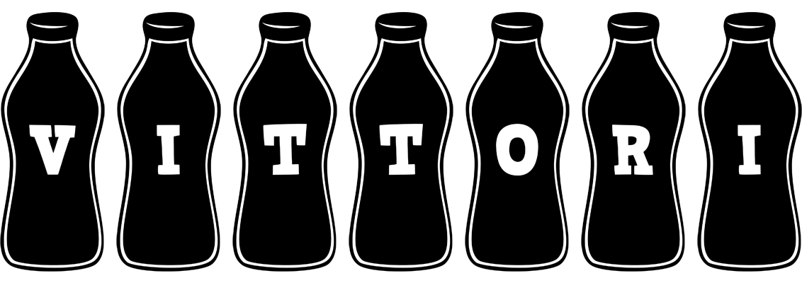 Vittori bottle logo