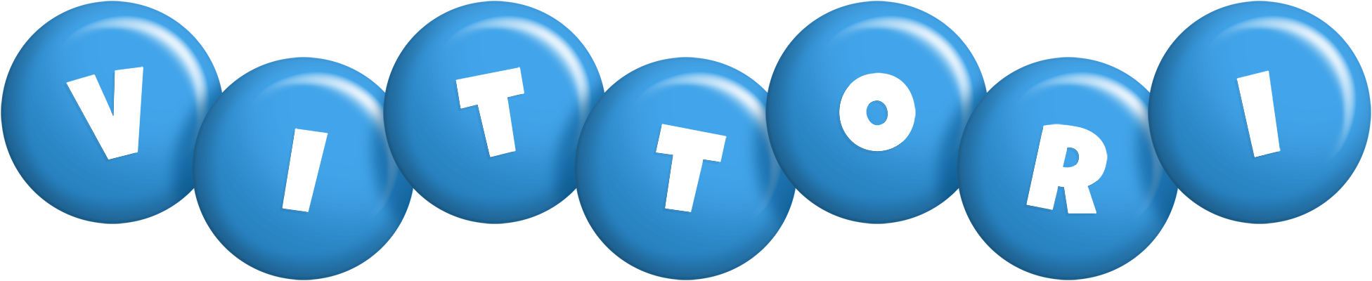 Vittori candy-blue logo