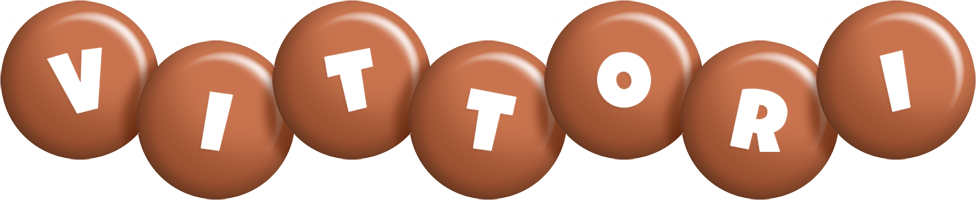 Vittori candy-brown logo