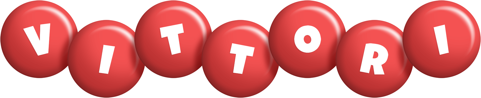 Vittori candy-red logo