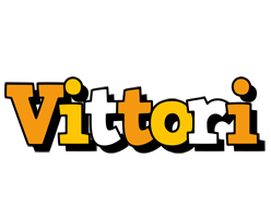 Vittori cartoon logo