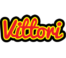 Vittori fireman logo