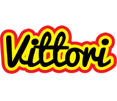 Vittori flaming logo