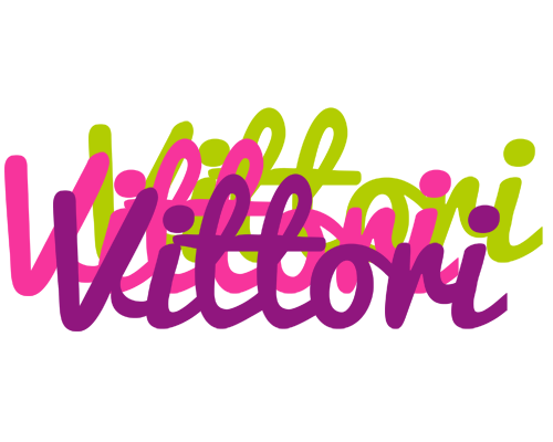 Vittori flowers logo