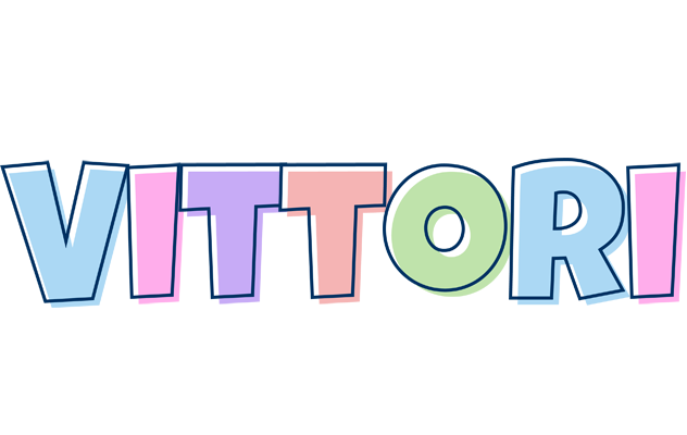 Vittori pastel logo