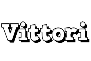 Vittori snowing logo