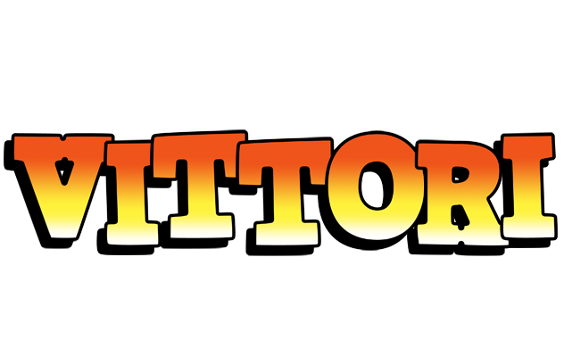 Vittori sunset logo