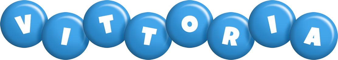 Vittoria candy-blue logo
